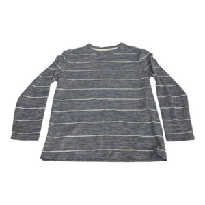 Old Navy Jugend Jungen Active blau gestreiftes Langarmshirt Größe M - Bild 1 von 7