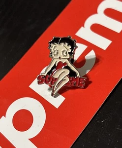 Supreme Betty Boop Pin Esmalte SS16 - Imagen 1 de 2
