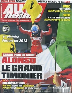 AUTO HEBDO Nr. 1905 vom 17. April 2013 GP CHINA WEC SILVERSTONE WRC PORTUGAL - Bild 1 von 1