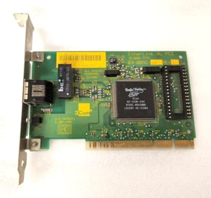 VINTAGE 3COM ETHERLINK XL PCI 3C900-TPO PCI ETHERNET RJ45 MXB91A - Picture 1 of 3