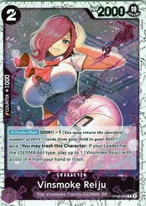 One Piece Card Game: Vinsmoke Reiju OP06-068 C - Wings of Captain - Reverse Foil - Picture 1 of 2