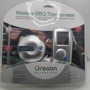 Oregon Scientific AW129 Wireless BBQ Thermometer LCD Remote Programmable Sealed - Picture 1 of 11