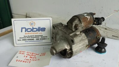 MOTORINO AVVIAMENTO MINI CLUBMAN R55 MINI COOPER R56 1.6 BENZ. 2007/2013 7550017 - Immagine 1 di 4