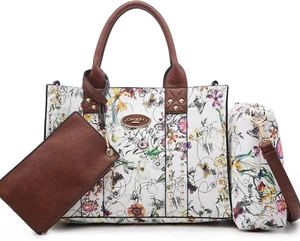 Purses Handbags for Women Tote Wallet Set Top Handle Satchel Shoulder Hobo Bag 3 - Picture 1 of 6