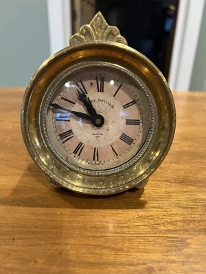 Vintage Thos. Saville (London 1862) Timeworks Desk Clock - Image 1 of 2