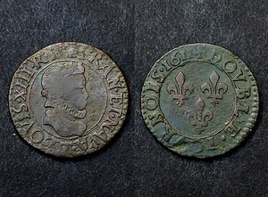 Doppel Turnose 1611 T-Shirt (Nantes) Louis XIII ° Büste Kindisch Zur Col Fraisé. - Picture 1 of 1