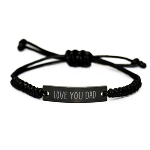 Love You Dad Bracelet, Fathers Day Bracelet, Birthday Gift for Dad, Dad Bracelet - Picture 1 of 1