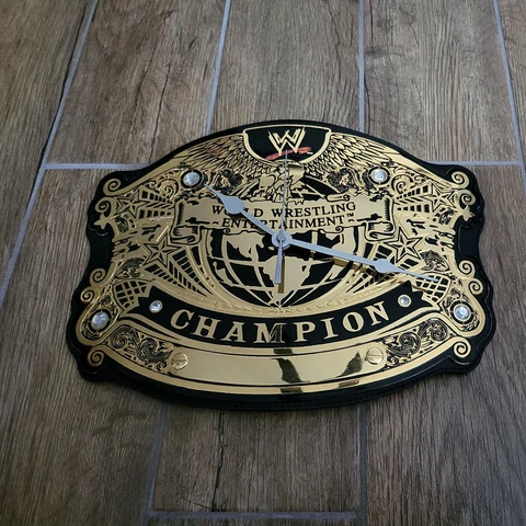 WWE Undisputed Championship Belt Clock Cover