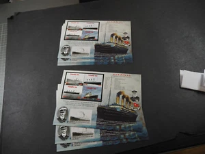 Niuafoou Islands 2012, KB "Titanic" **/MNH perforated/uncirculated, each per 50 (ME 2200,-) - Picture 1 of 5