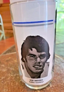 Dallas Cowboys Bob Breunig Sammelglas NFL Football Burger King Dr. Pepper - Bild 1 von 4