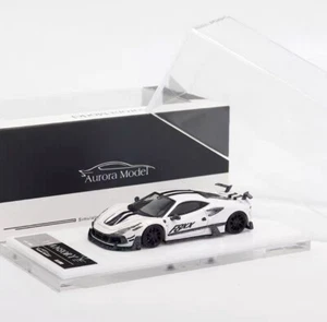 AM 1/64 Scale Ferrari MANSORY F8XX White2 Diecast car Model Toy Gift NIB - Picture 1 of 6