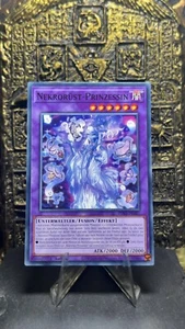 Yu-Gi-Oh! NEKRORÜST-PRINZESSIN INFO-DE085 COMMON 1. AUFLAGE NEAR MINT - Bild 1 von 4