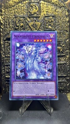 Yu-Gi-Oh! NEKRORÜST-PRINZESSIN INFO-DE085 COMMON 1. AUFLAGE NEAR MINT - Bild 1 von 4