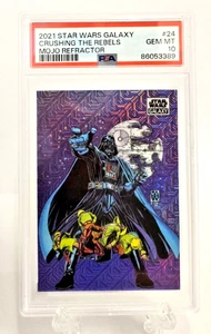 💎 2021 Topps Star Wars Galaxy Crushing the Rebels MOJO Refractor /50 PSA 10 💎 - Picture 1 of 3