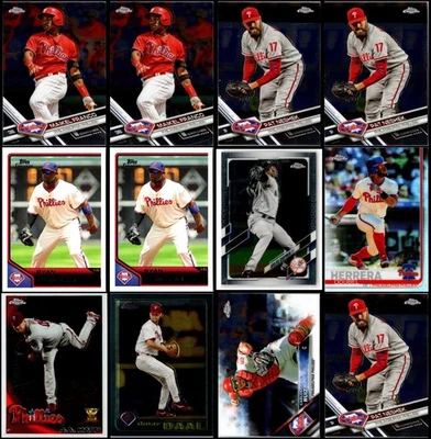 Lote de tarjetas Topps cromadas Philadelphia Phillies (85) - OFERTA EXCLUSIVA - ¡ACTÚA RÁPIDO! Foto 1 de 4