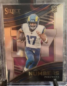 2023 Panini Select - Select Numbers Puka Nacua #NMB-PNA (RC) - Picture 1 of 2