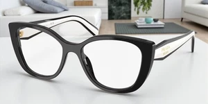 Gafas para mujer PRADA PR B04V 16K1O1 negras lentes de demostración 51 mm - Imagen 1 de 3