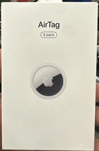 New Sealed Apple AirTag 4 Pack MX542LL/A - Photo 1 sur 3