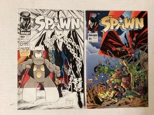 SPAWN  #10 AND 11 IN VF/NM CONDITION - Picture 1 of 2
