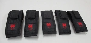 (5) Black Nylon Folding Knife Sheath/ Belt Pouch Sleeve - For Folders up to 3.5" - Picture 1 of 3