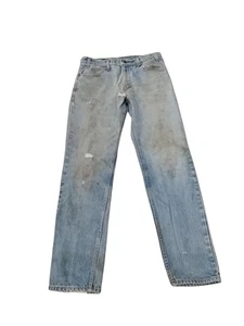 Vintage 80’s Levis 506 Jeans Men 33x34(32x31) Orange Tab USA Made Denim - Picture 1 of 13