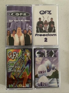QFX-4x Cassette Singles includes ‘Say You’ll Be Mine’ VERY RARE **LIKE NEW** - Picture 1 of 12