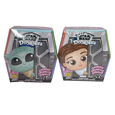 Lote de 2 Disney Doorables Star Wars 10" Inflables Peluche Juguete Nuevo Foto 1 de 4