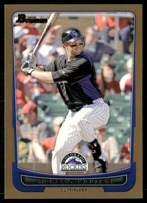 2012 Bowman Gold Michael Cuddyer #109 - Image 1 of 2