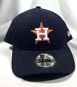 CAPPELLO BERRETTO REGOLABILE NEW ERA 9FIFTY MLB MAJOR LEAGUE HOUSTON ASTROS TEAM BASEBALL - Foto 1 di 11