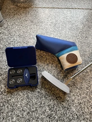 Mizuno Putter Craft 1 34inch wie Neu mit Echtleder Griff - Bild 1 von 4