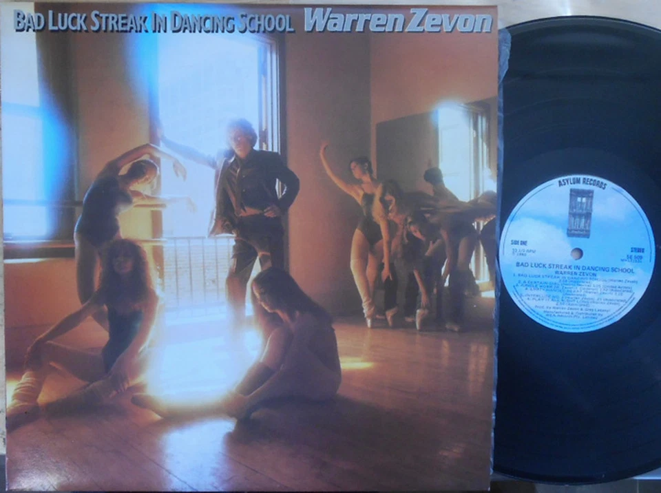 Warren Zevon ORIG OZ LP Bad luck streak in dancing NM '80 Asylum 5E509 Pop Rock - Image 1 of 1