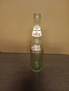 Vintage 1980er Youngstown Ohio 16 Unzen koffeinfreie Diät Cola Glasflasche - Bild 1 von 5