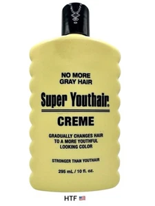 (1) Super Youthair CREME Hair Dressing 10 oz No More Gray Hair Original Formula - Picture 1 of 3