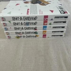 Rent a Girlfriend Manga Volumes 1-5 Lot / Set Reiji Miyajima Bundle - Picture 1 of 3
