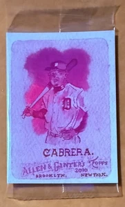 2025 Topps Shoebox Treasures #88 Miguel Cabrera Bubblegum Foil Detroit Tigers - Foto 1 di 2