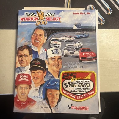 Winston Select 500 Program + Patch Talladega Superspeedway Nascar (May 1, 1994) - Image 1 of 3