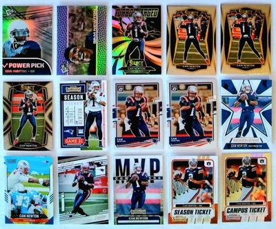 RC PARALLEL LOT * CAM NEWTON * 2011-21 Press Pass & Panini Inserts * MUST READ👍 - Image 1 of 4