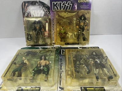 McFarlane Toys KISS Psycho Circus 1988 lote de cuatro caja original-nuevo Foto 1 de 4