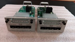 lot of 2 Cisco C3850-NM-2-10G Catalyst 3850 2 x 10GE Network Module - Picture 1 of 5