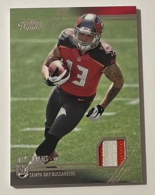 2014 Topps Prime Time Performance Rookie Jersey Patch #PP-ME Mike Evans Rc Relic - Image 1 of 2