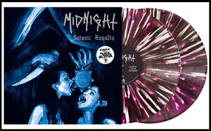 MIDNIGHT Satanic Royalty 2LP on SPLATTER VINYL New SEALED Bonus Tracks - Picture 1 of 3