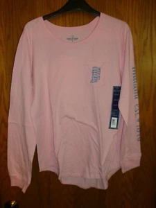 Womens State of Mine Womens Indiana Pink Long Sleeve T-shirt Size: S NWT - Picture 1 of 6