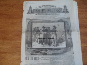 WAR OF 1812 WATER WITCH 1889 YOUNG MEN OF AMERICA #630 FRANK TOUSEY STORY PAPER - Picture 1 of 1