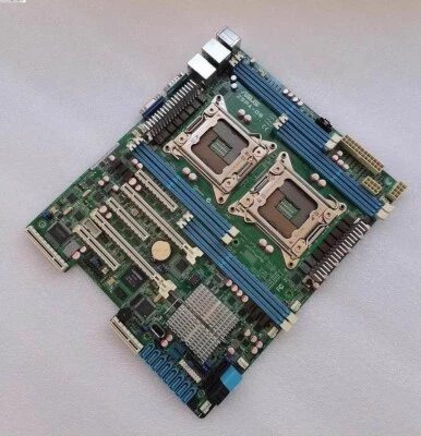 Original Asus dual server motherboard Z9PA-D8 2011 E5-2680V2 X79 in stock - Image 1 of 3