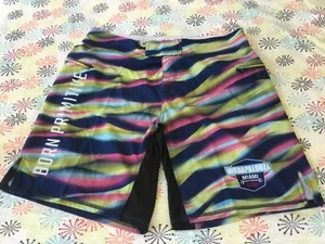 Pantalones Cortos Born Primitive 36 Wodapalooza Miami Fitness Festival Gimnasio Tabla Natación - Imagen 1 de 8