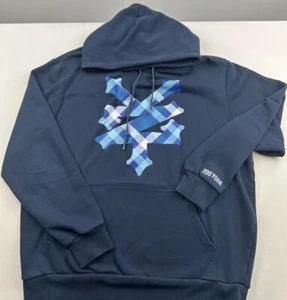 Zoo York Hoodie Mens XL Blue Pullover Sweatshirt Logo Pocket - Picture 1 of 12
