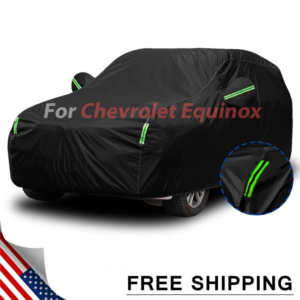 Cubierta completa de auto para Chevrolet Equinox SUV lluvia nieve protección resistente a los rayos UV Foto 1 de 4