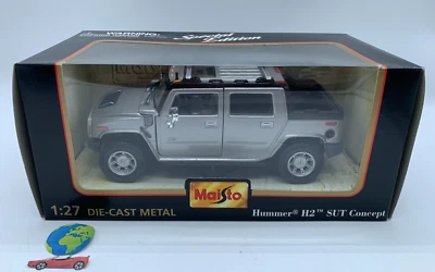 Maisto Hummer H2 Sut Concept, modello in scala 1:24-1:25, (2649) , vintage - Immagine 1 di 4