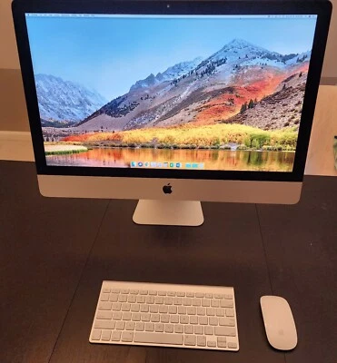 Apple - 27" iMac All-in-One Computer - Intel Core i5 8 GB Memory - Silver #133 - Image 1 of 4