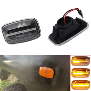 Luz de señalización lateral LED dinámica para Toyota Camry/Scepter Hilux Surf Mark - Imagen 1 de 10